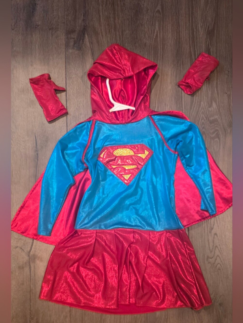 Rubie's Super Girl Costume Kids Supergirl Halloween, Large 12-14